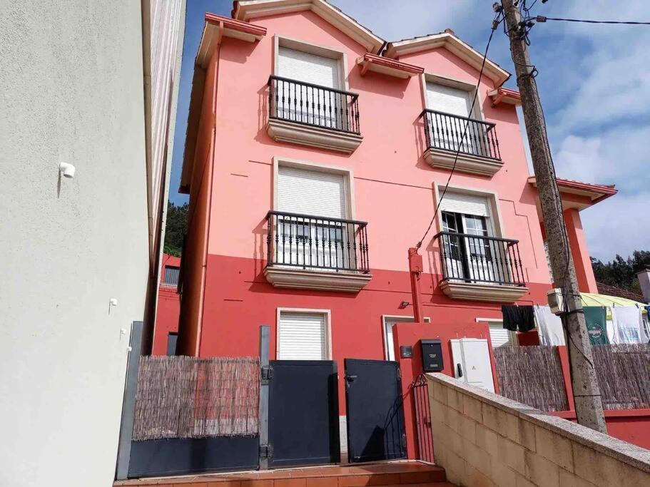 Agradable Casa Con Patio A 100 Metros De La Playa Villa Vilarino  Eksteriør bilde